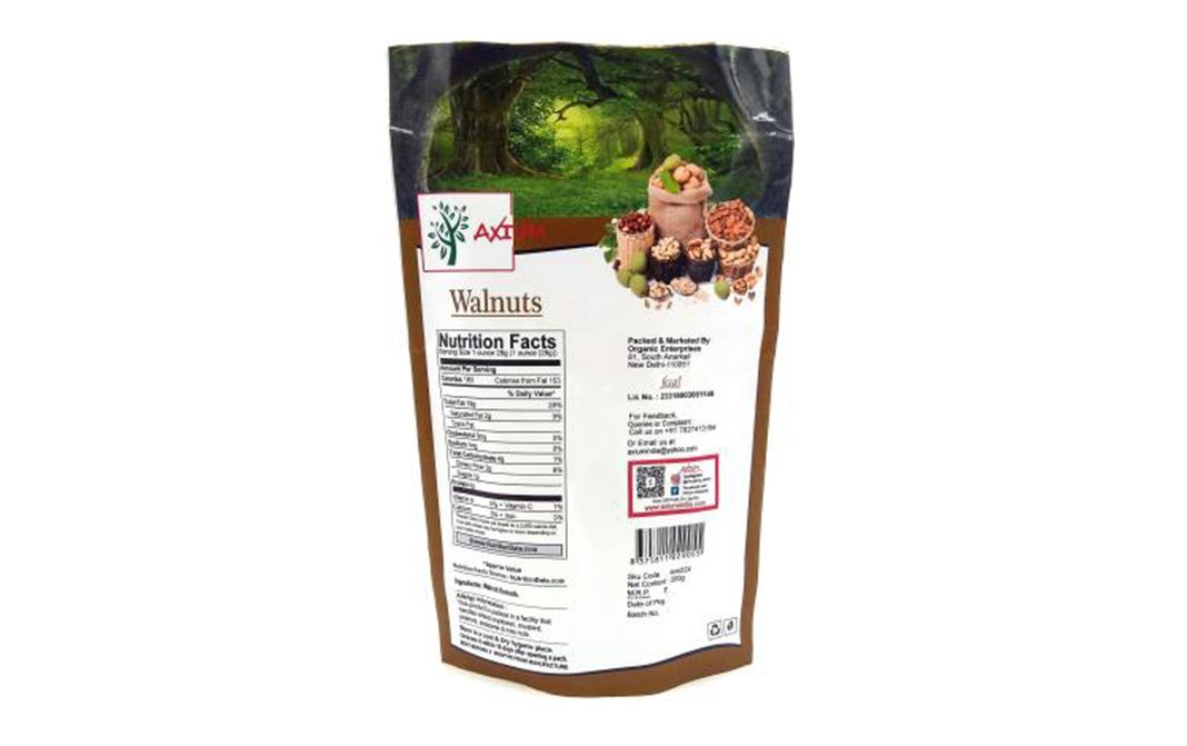 Axium Walnuts    Pack  200 grams